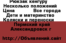 Рюкзак кенгуру 0 . Несколько положений › Цена ­ 1 000 - Все города Дети и материнство » Коляски и переноски   . Пермский край,Александровск г.